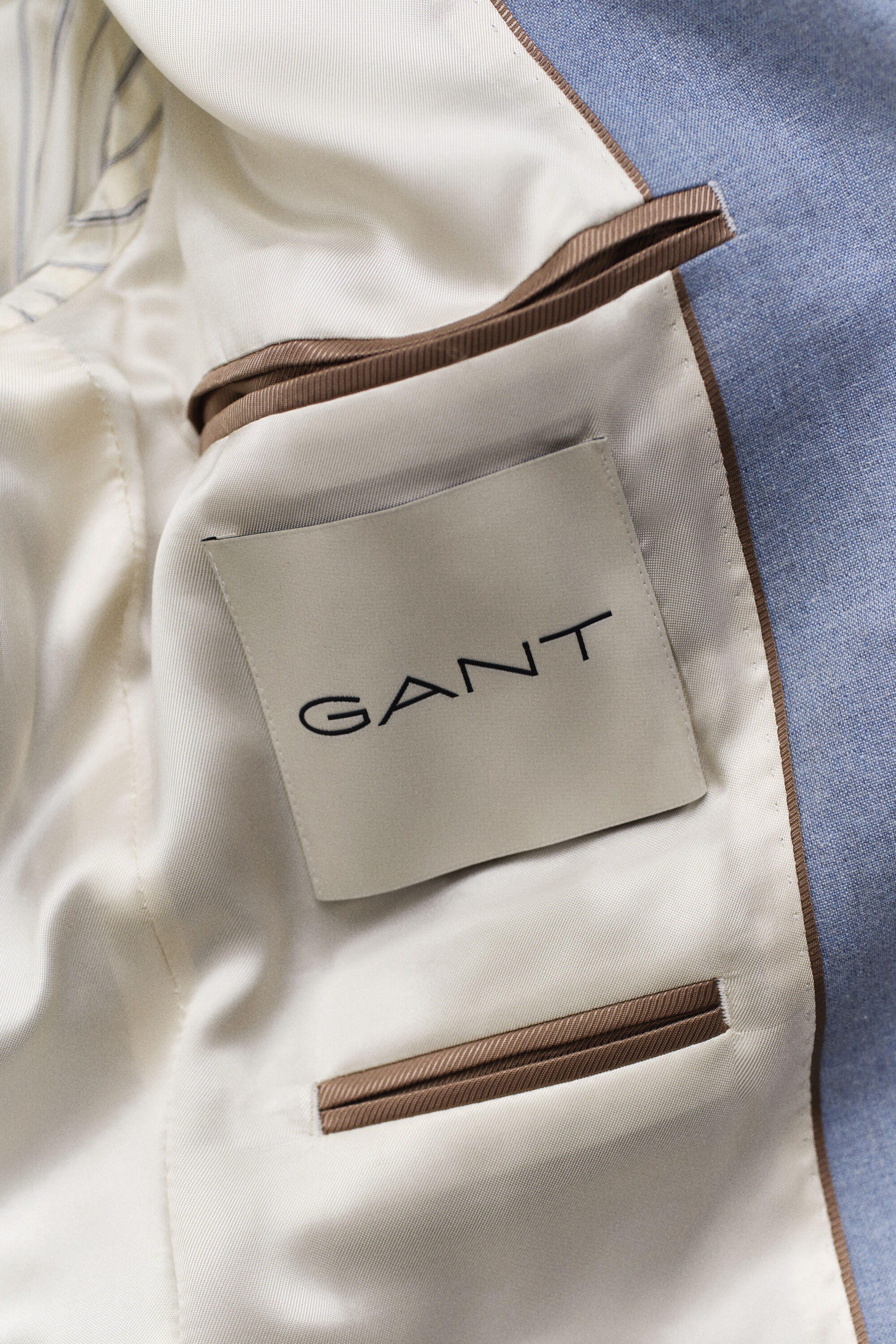 Kostuumjasje van linnenmix