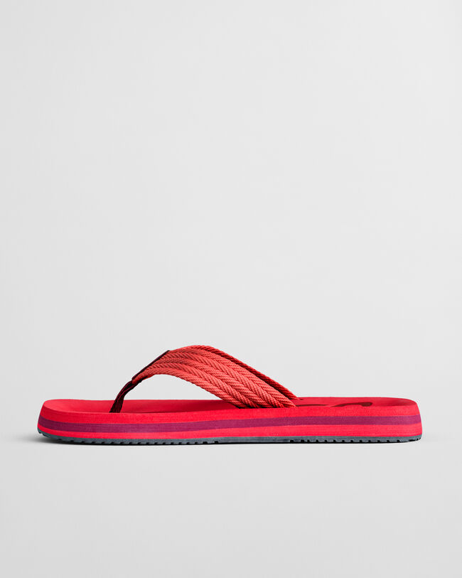 Brodale rubberen sandalen