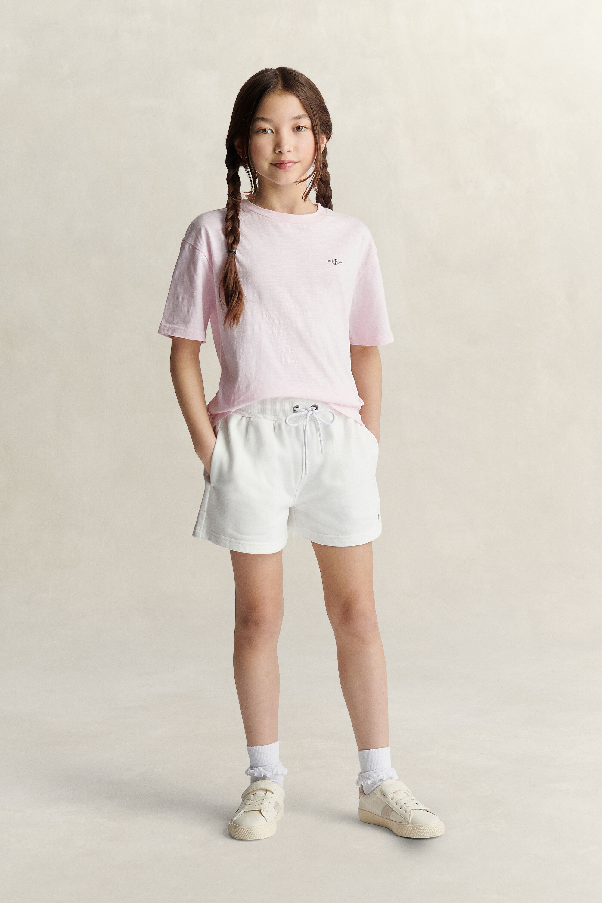 Teen Girls Slubbed T-shirt