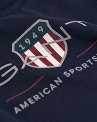 Kids Archive Shield T-shirt met lange mouwen