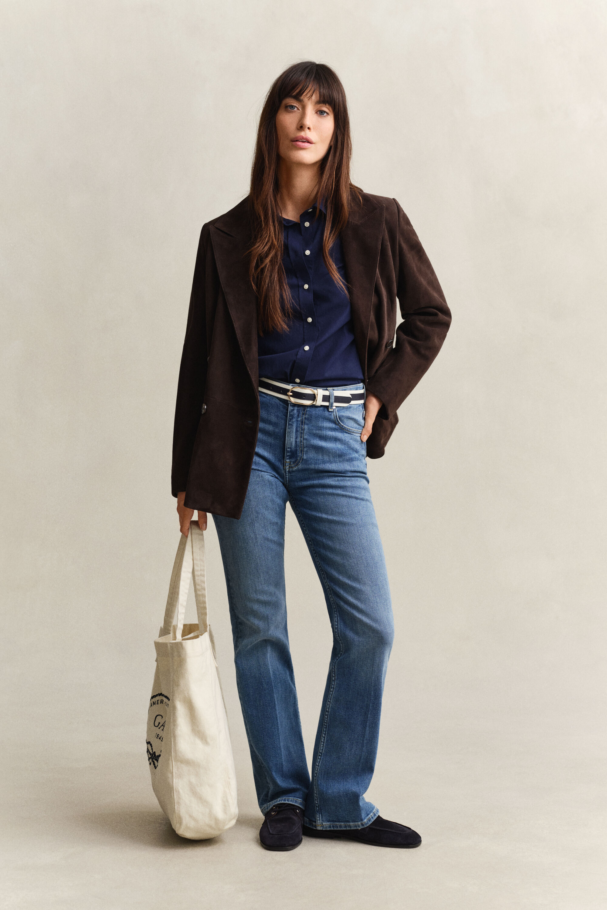 Regular Fit Classic overoverhemd van poplin