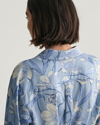 Magnolia Print overhemdjurk