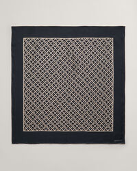 G Patterned zijden sjaal