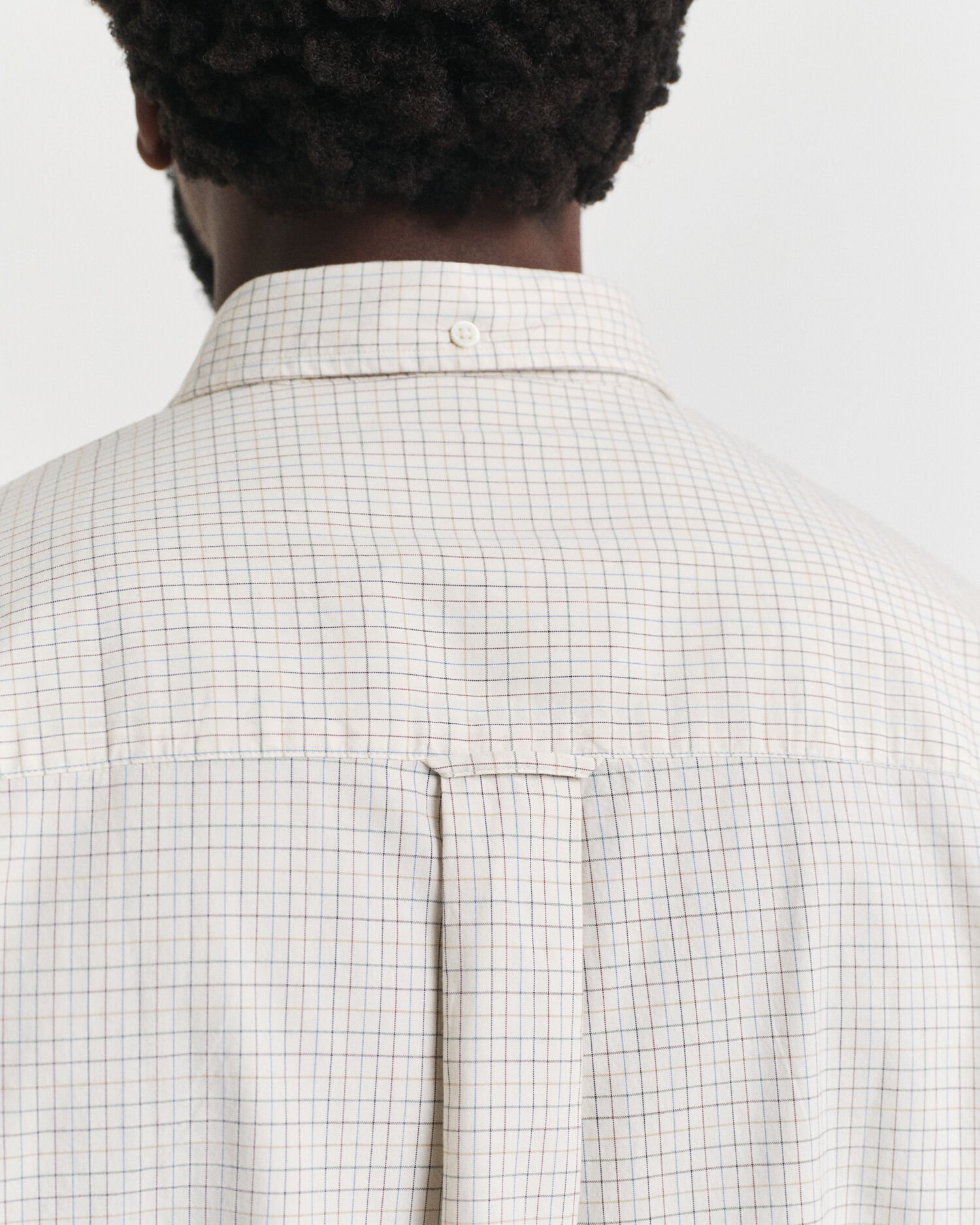 Oversized Fit Luxury Oxford-overhemd met ruitje