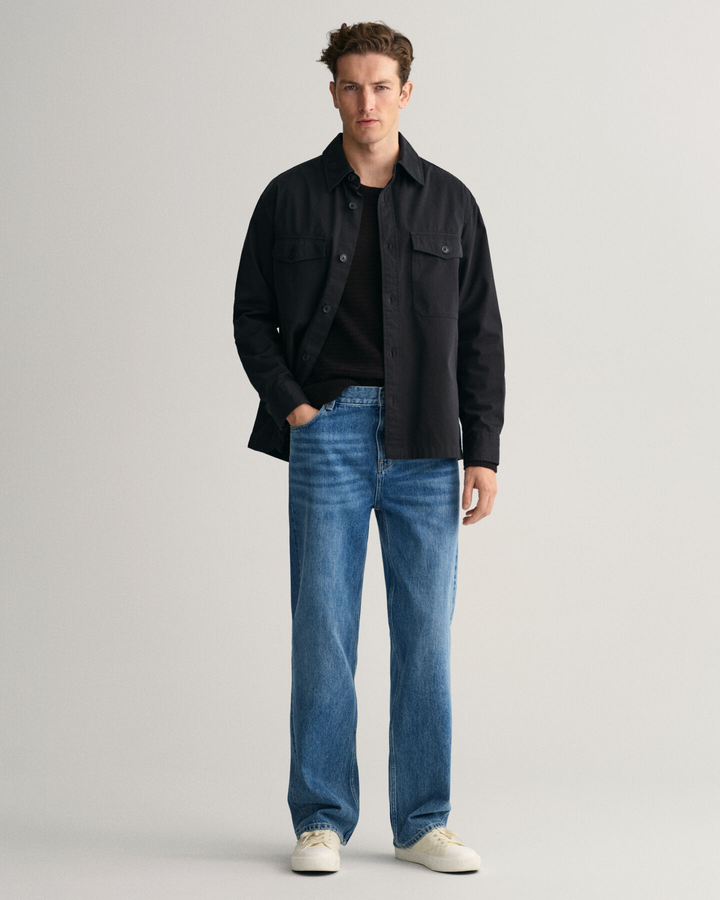 Licht Twill overshirt