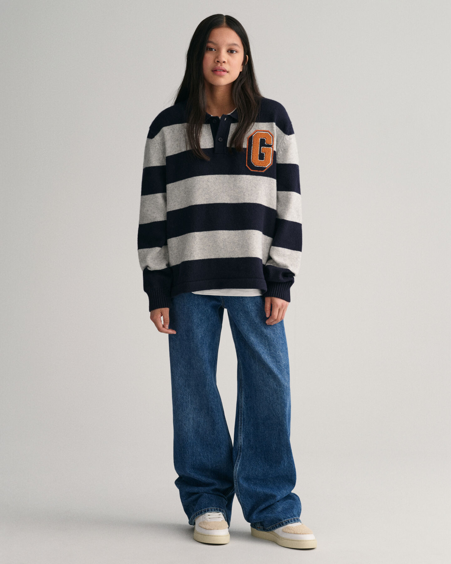 Teen Girls jeans met wijde pijpen