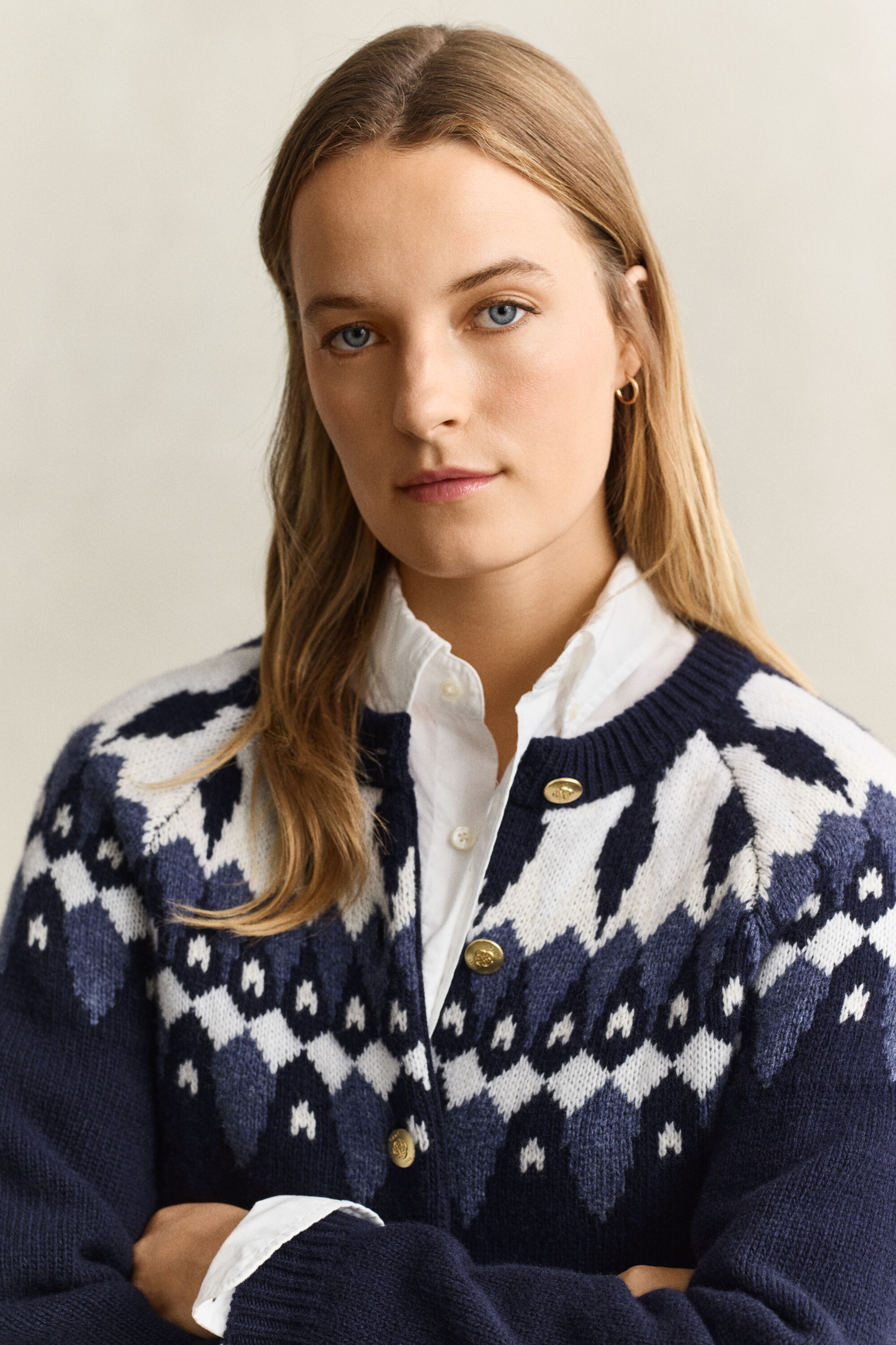 Wollen Fair Isle-vest
