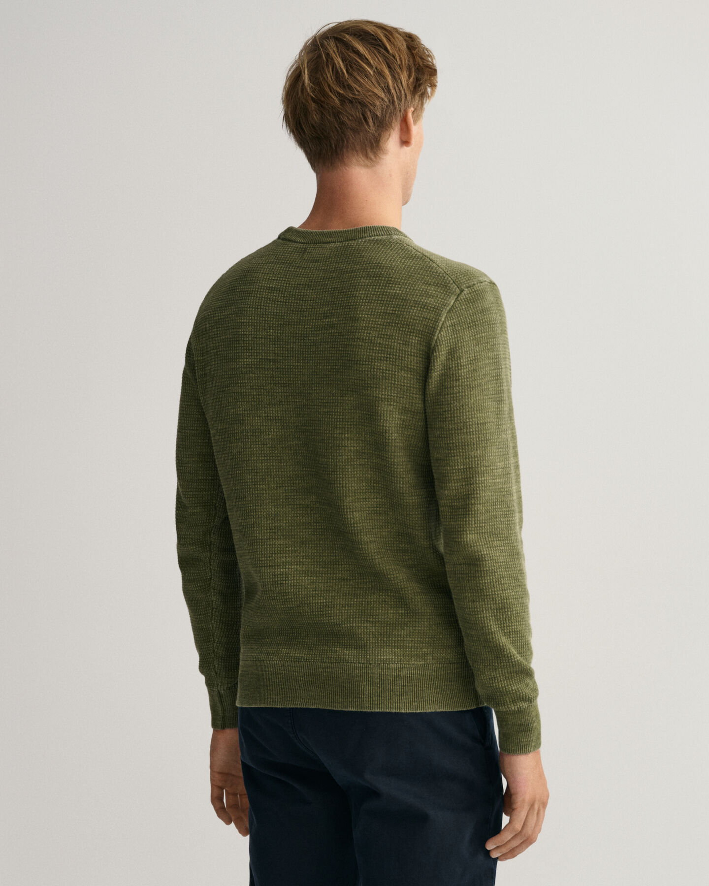Sunfaded sweater met ronde hals