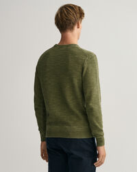 Sunfaded sweater met ronde hals