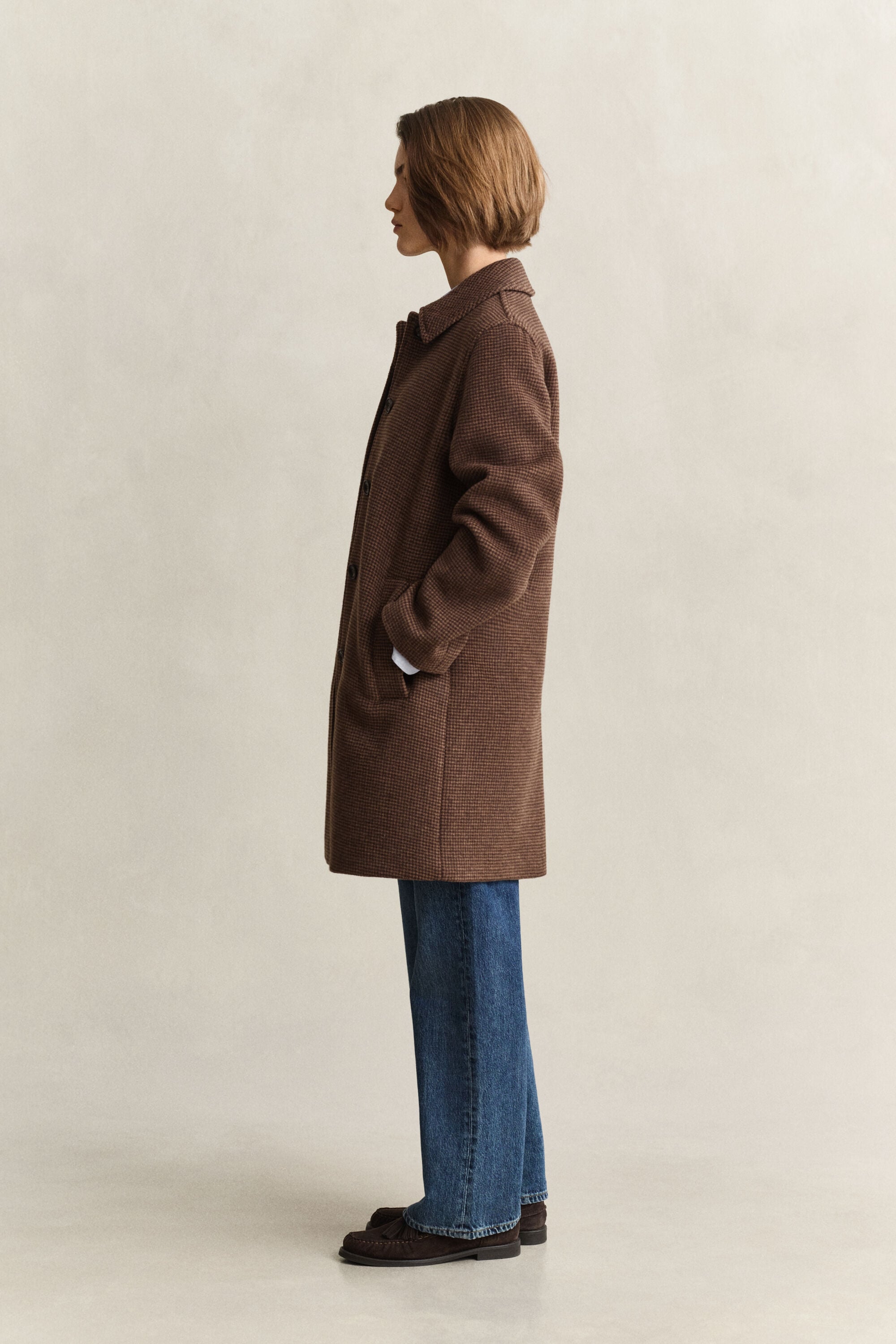 Car Coat van wolmix