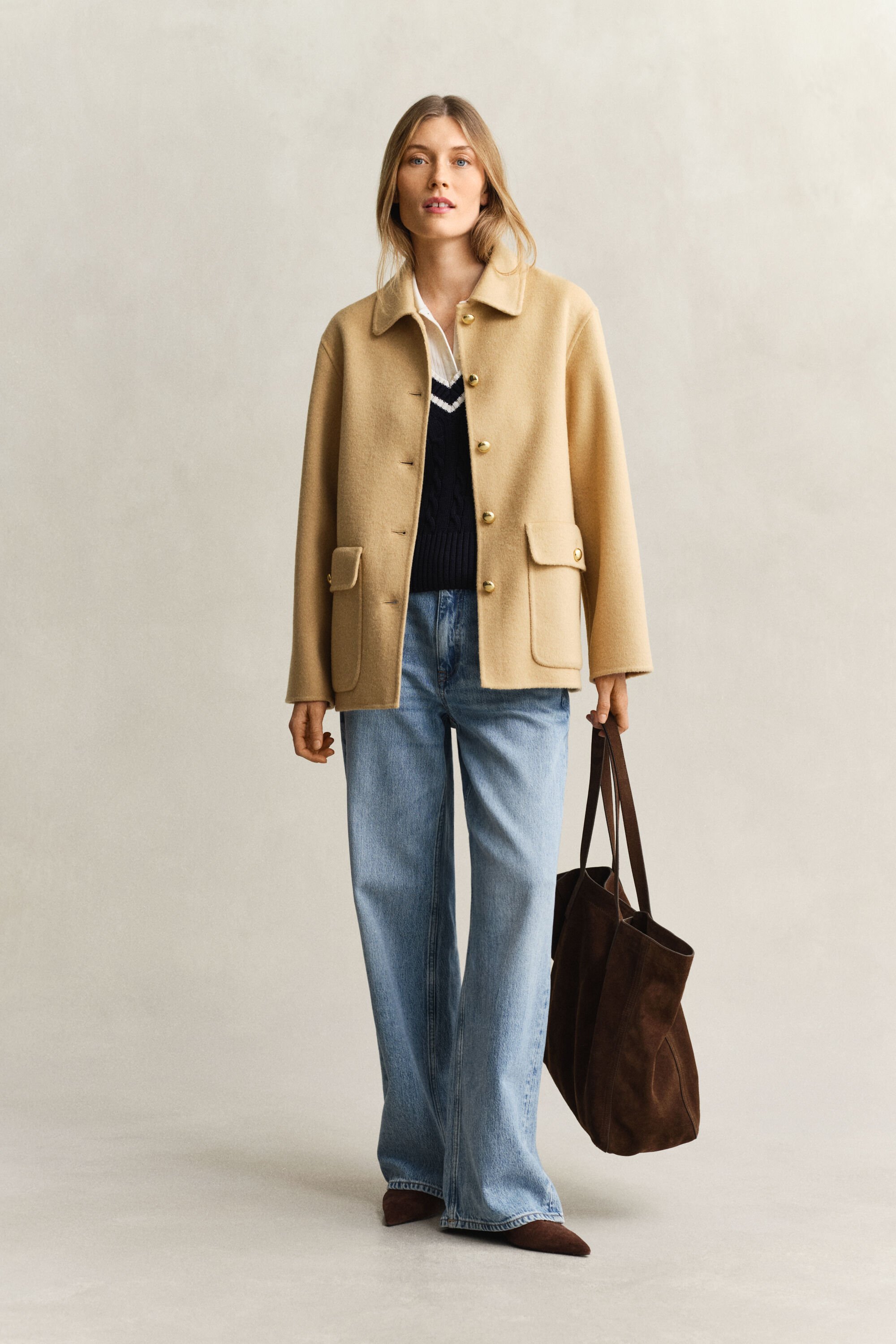 Met de hand gestikt jack