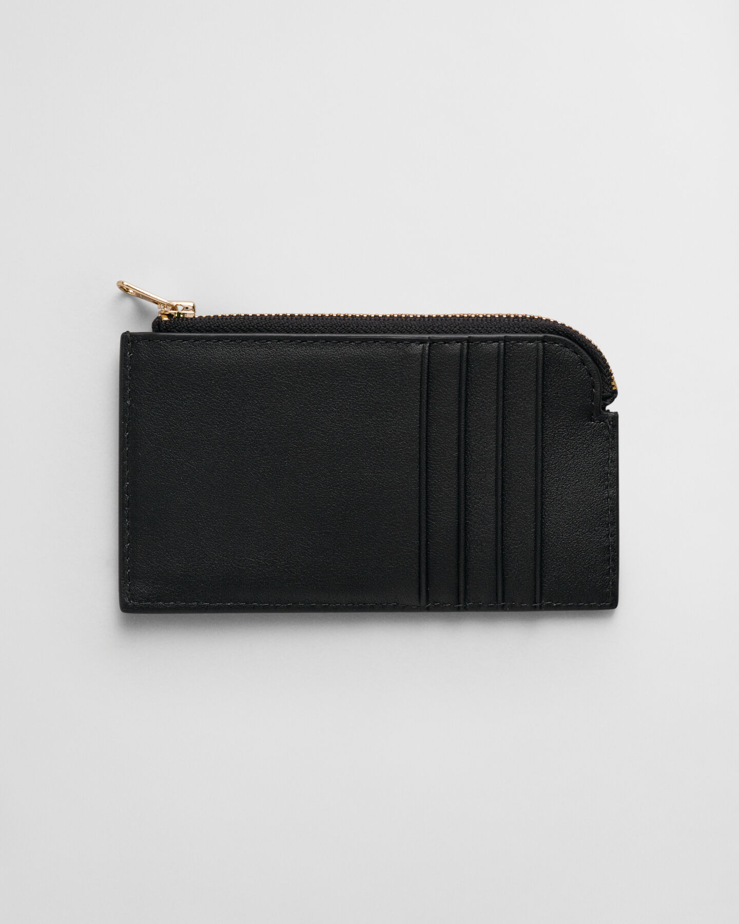 Leren kaarthouder met rits