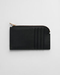 Leren kaarthouder met rits