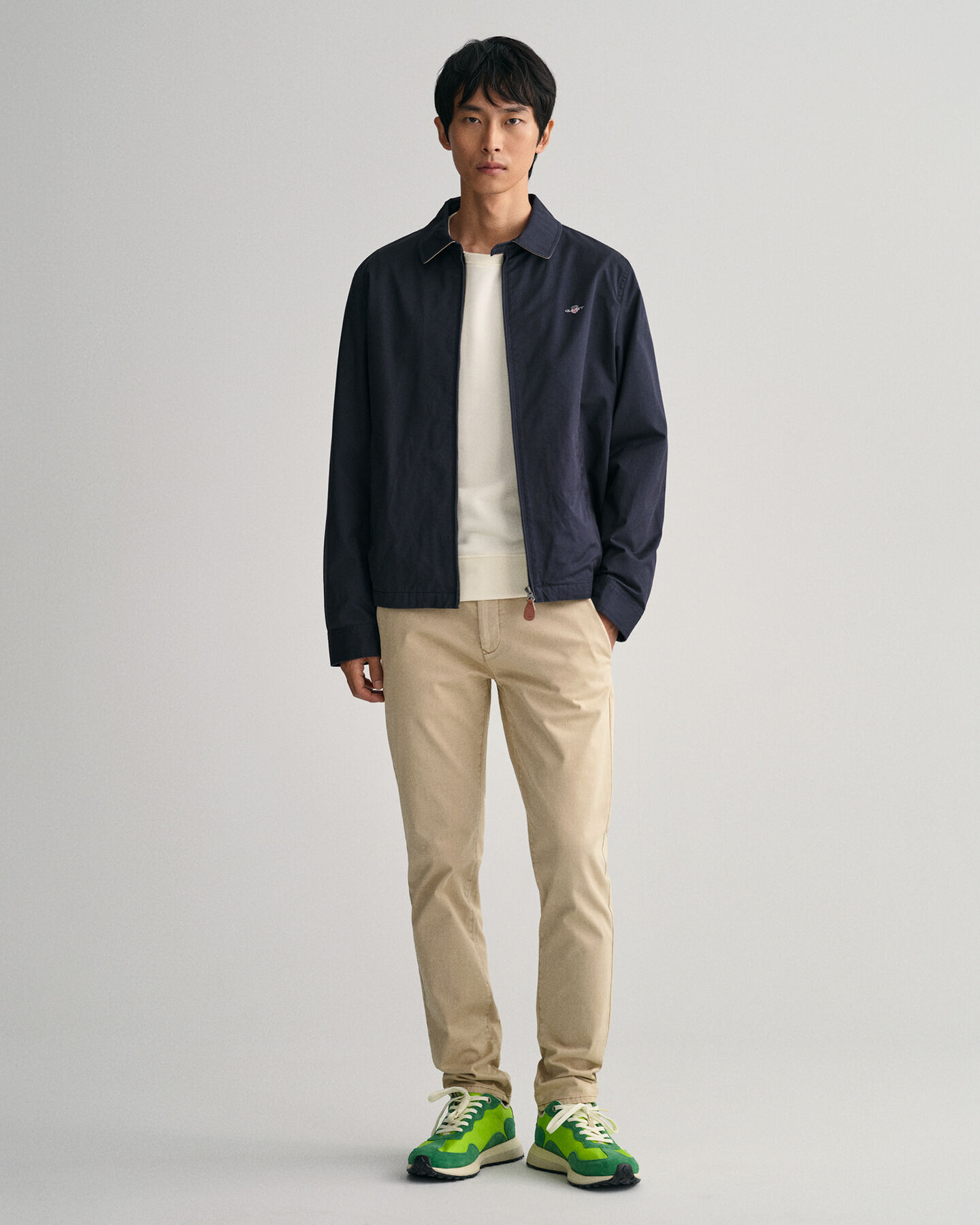 Katoenen Windcheater