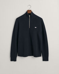 Milano Knit katoenen trui met korte rits