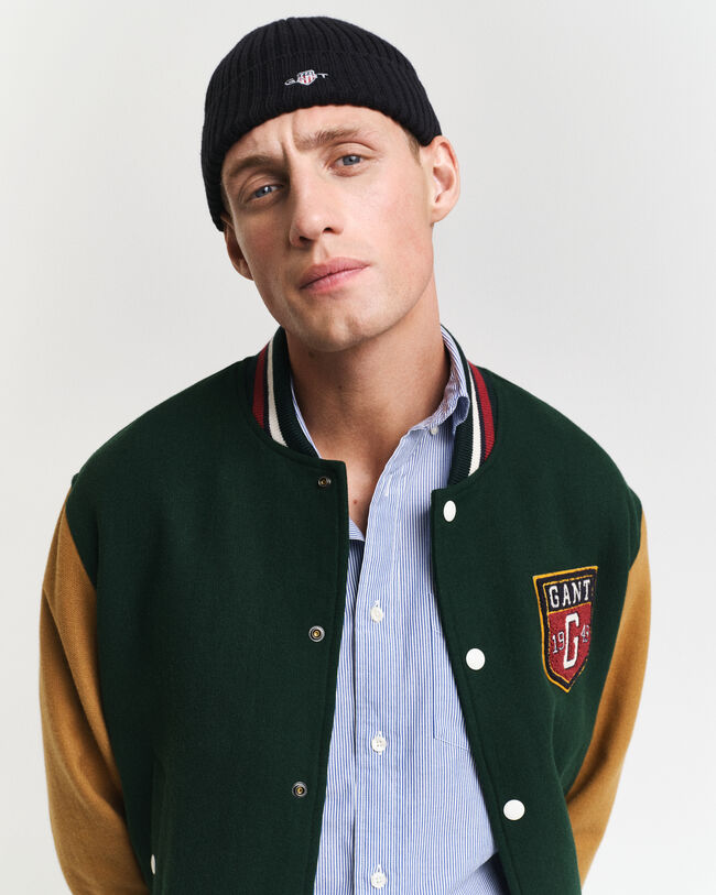 Varsity Jacket van wolmix