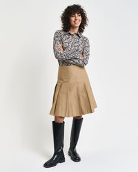 Regular Fit Paisley blouse van katoenen voile