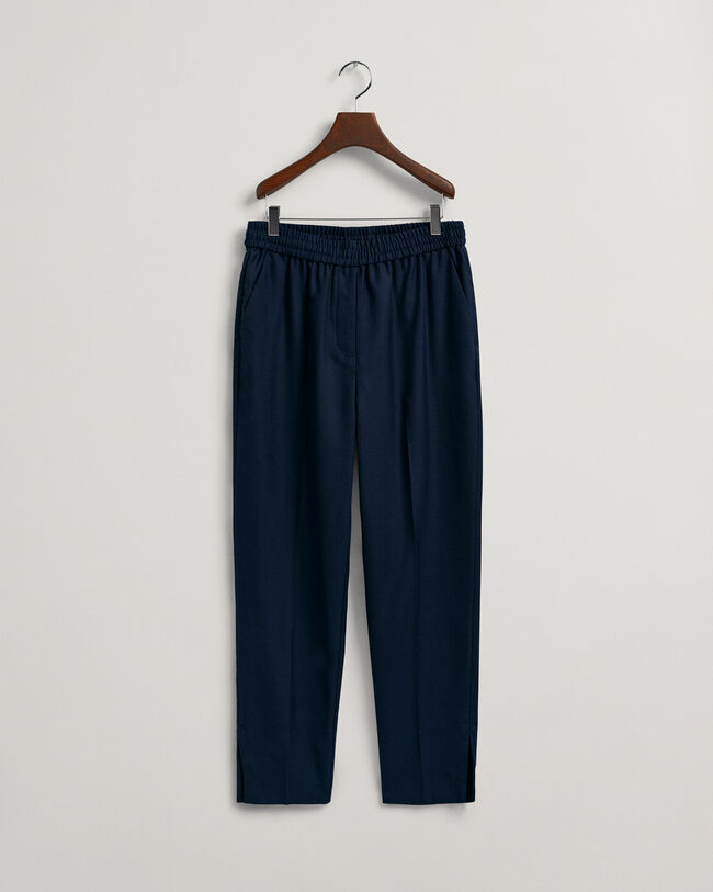 Pull-On broek met taps toelopende pijp