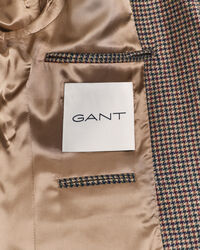 Slim Fit blazer met pied-de-poule ruitje