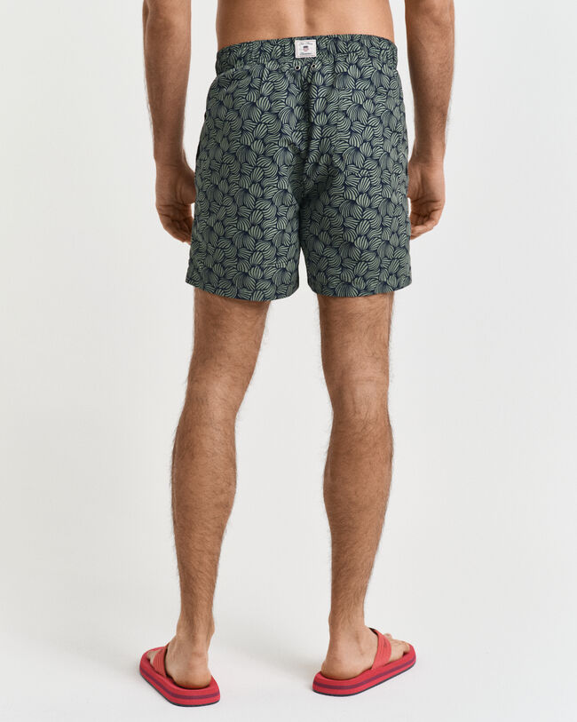 Zwemshort met touwprint