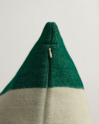 Wollen kussen met strepen