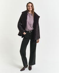 Regular Fit Classic overhemd met strepen van poplin