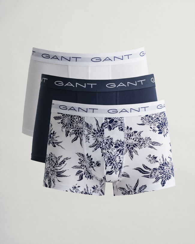 Set van 3 boxershorts met Dahlia print