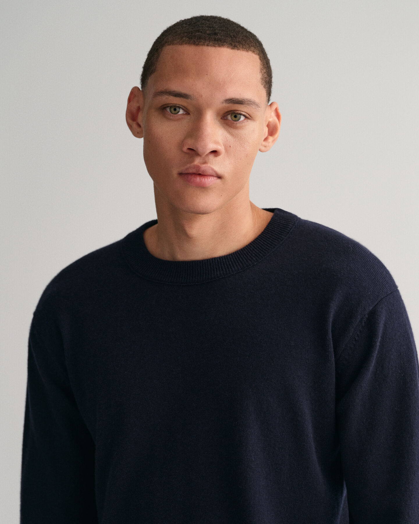 Sweater met ronde hals van kasjmier