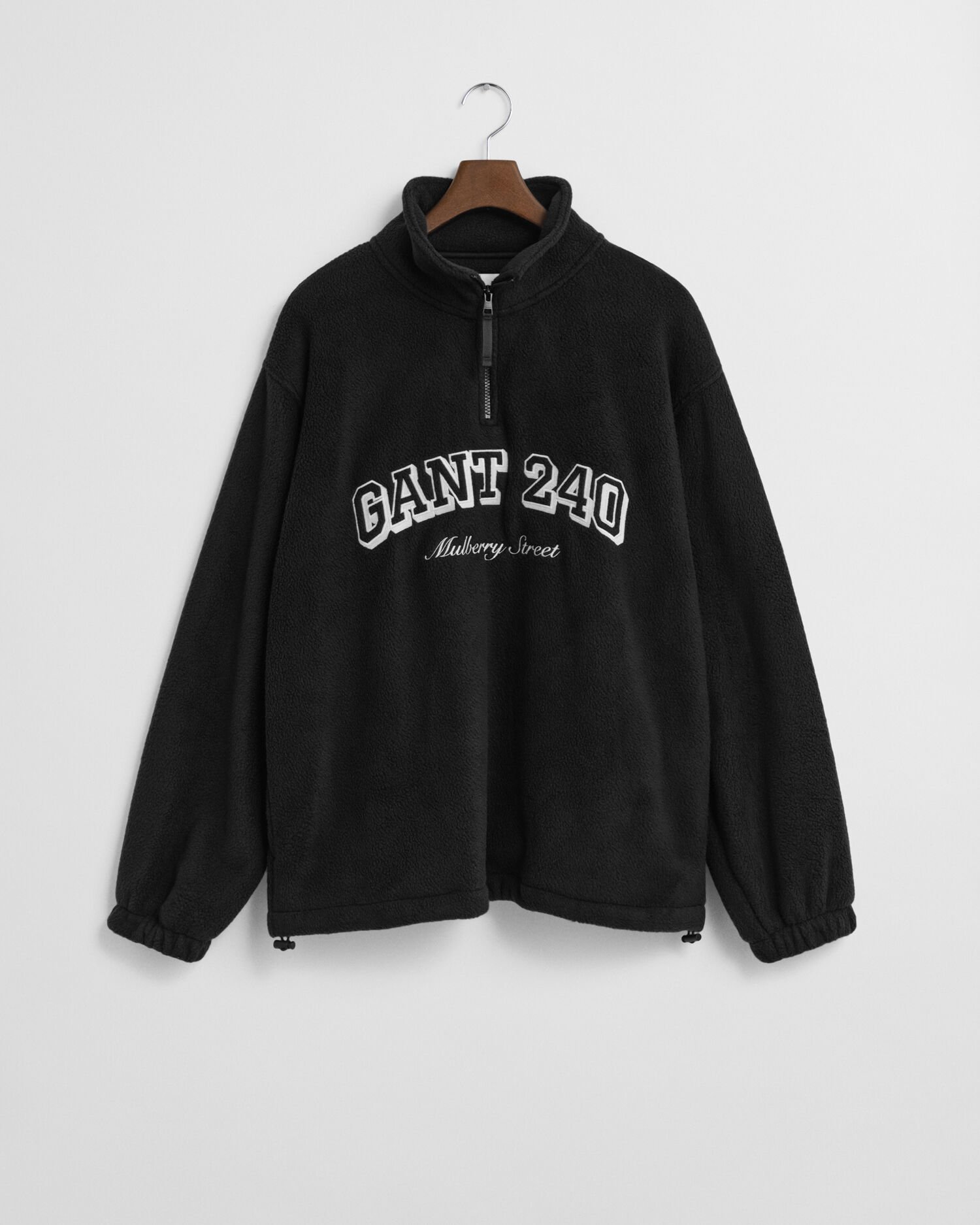 Fleecetrui met print