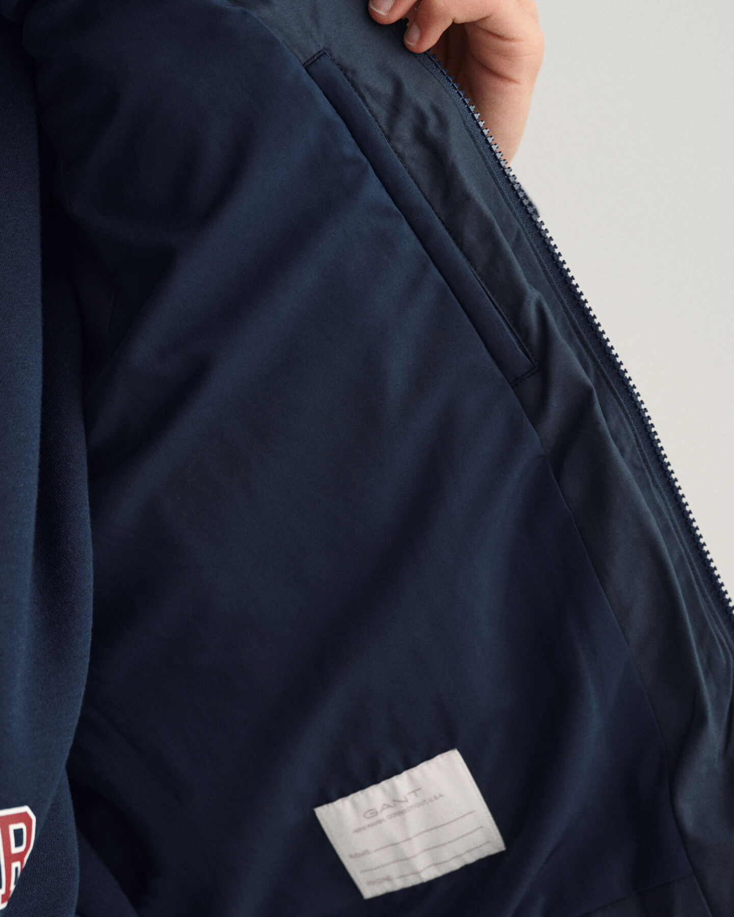 Teens gewatteerde bodywarmer