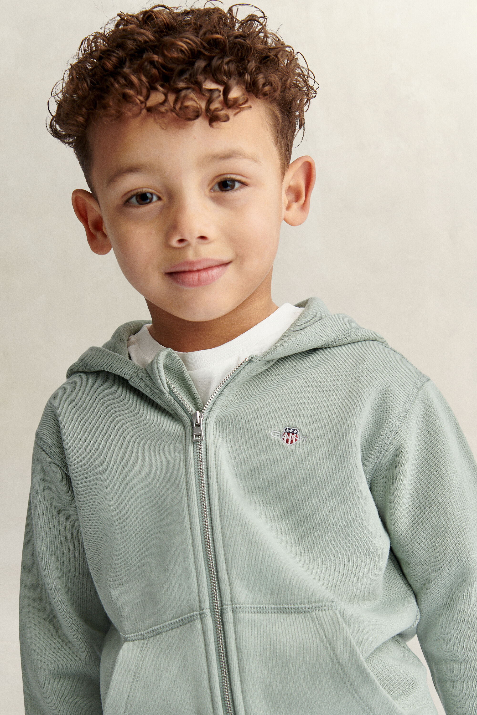 Kids Shield hoodie met ritssluiting