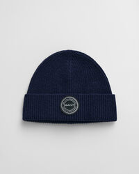 Gebreide wollen beanie