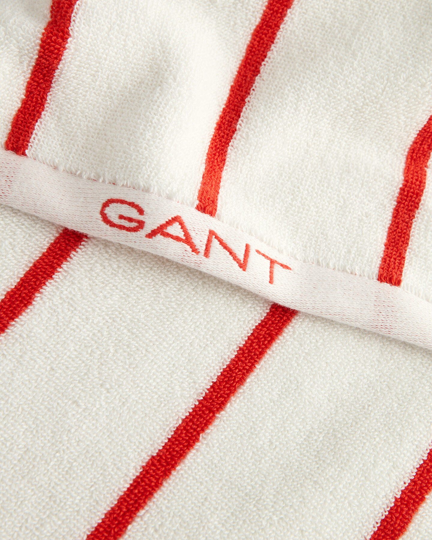 Gestreepte handdoek 50x70 cm