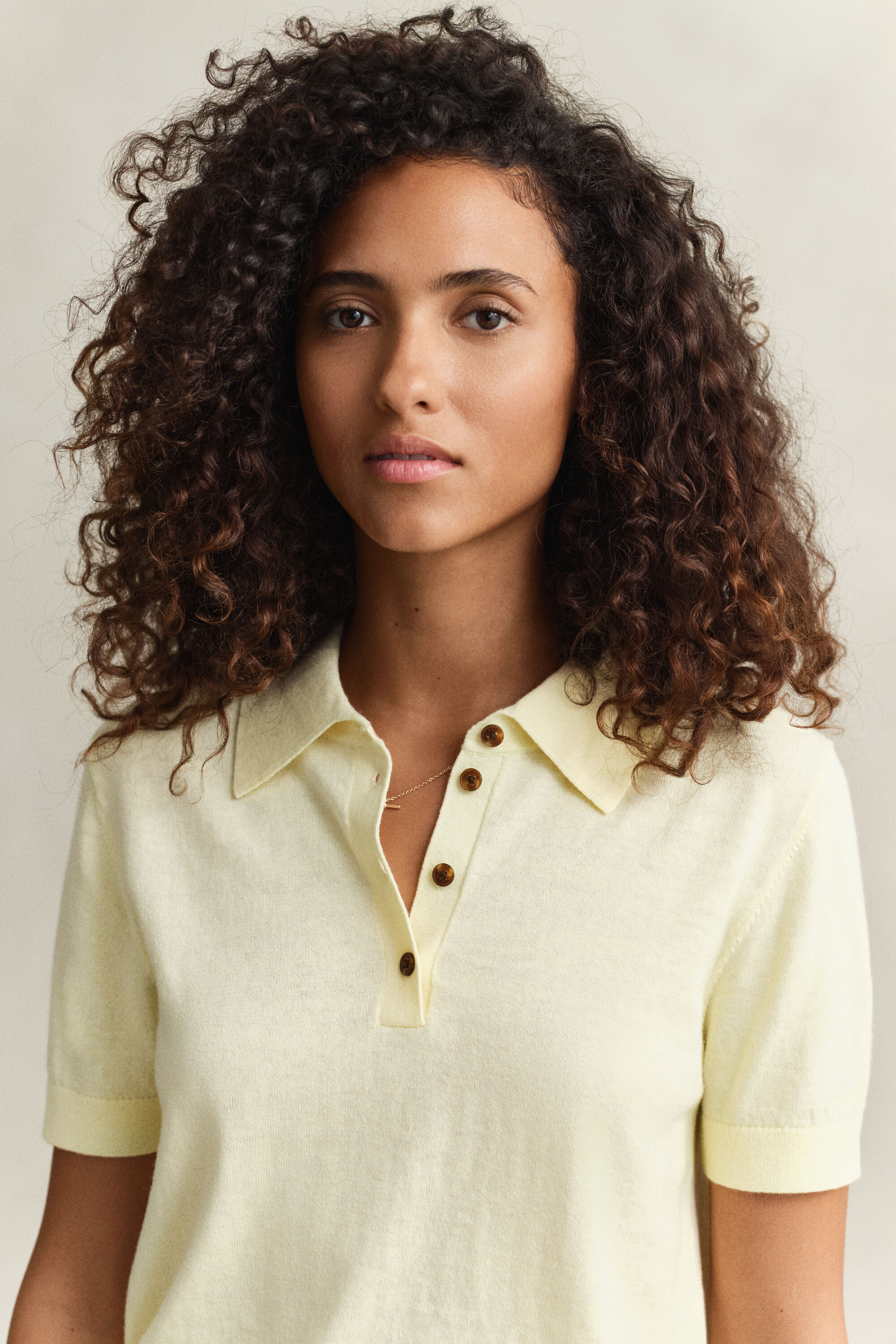 Gebreide Rugger met korte mouwen