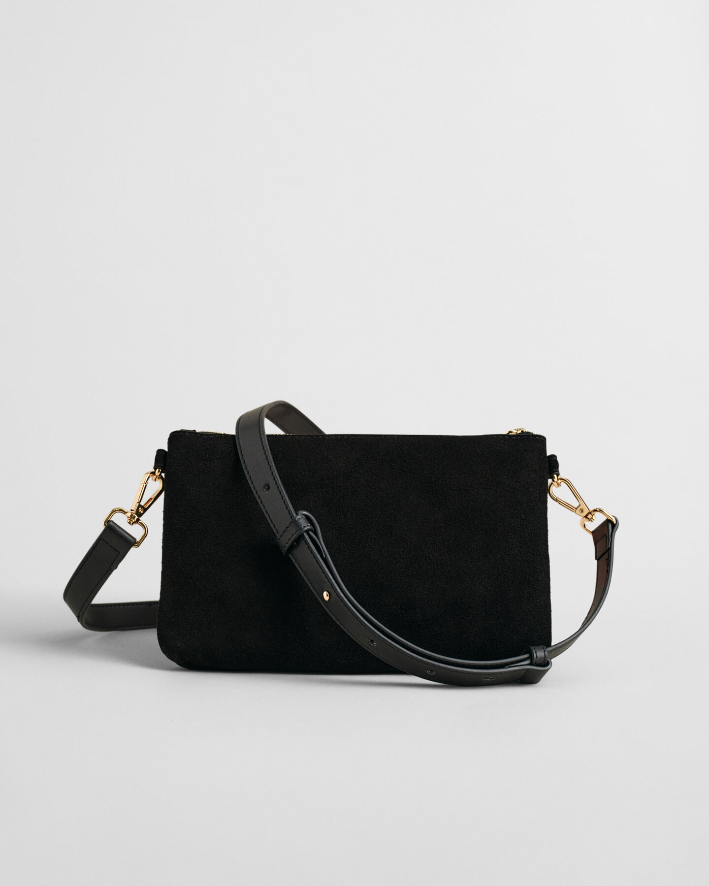 Suède crossbody tas