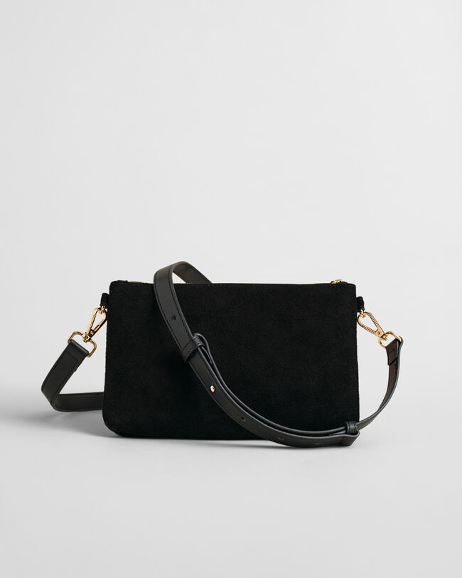 Suède crossbody tas