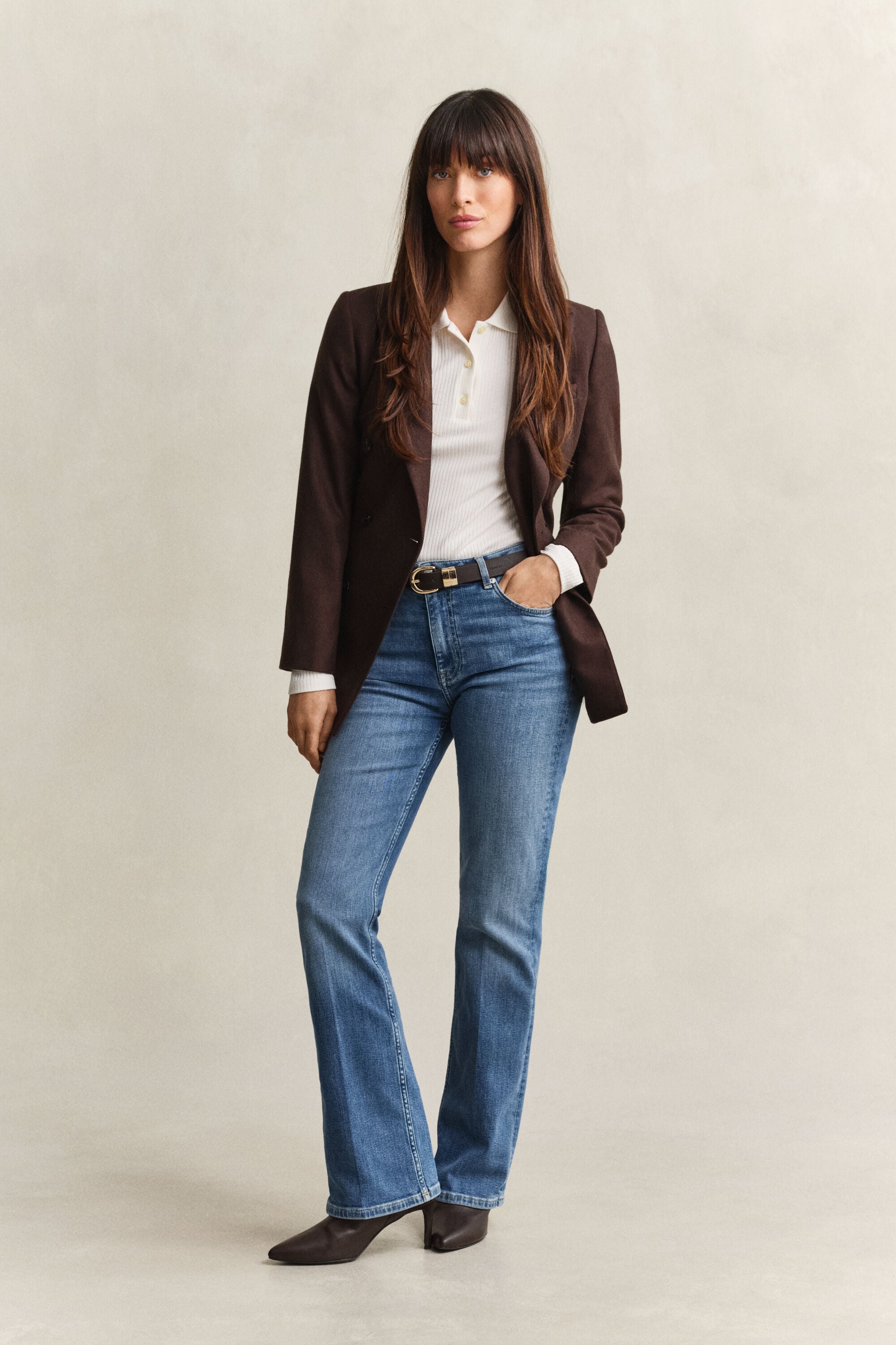 Slim Flared jeans met stretch