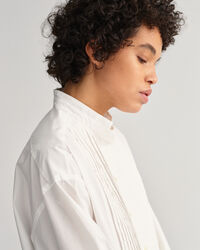 Oversized blouse met fijne figuurnaden