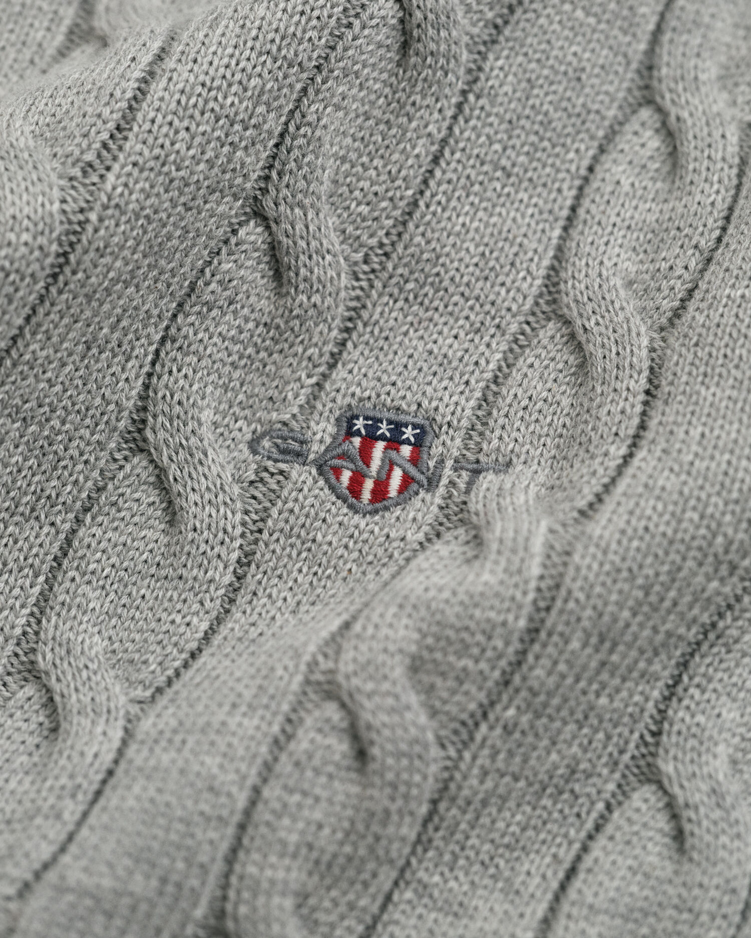 Katoenen kabelcoltrui