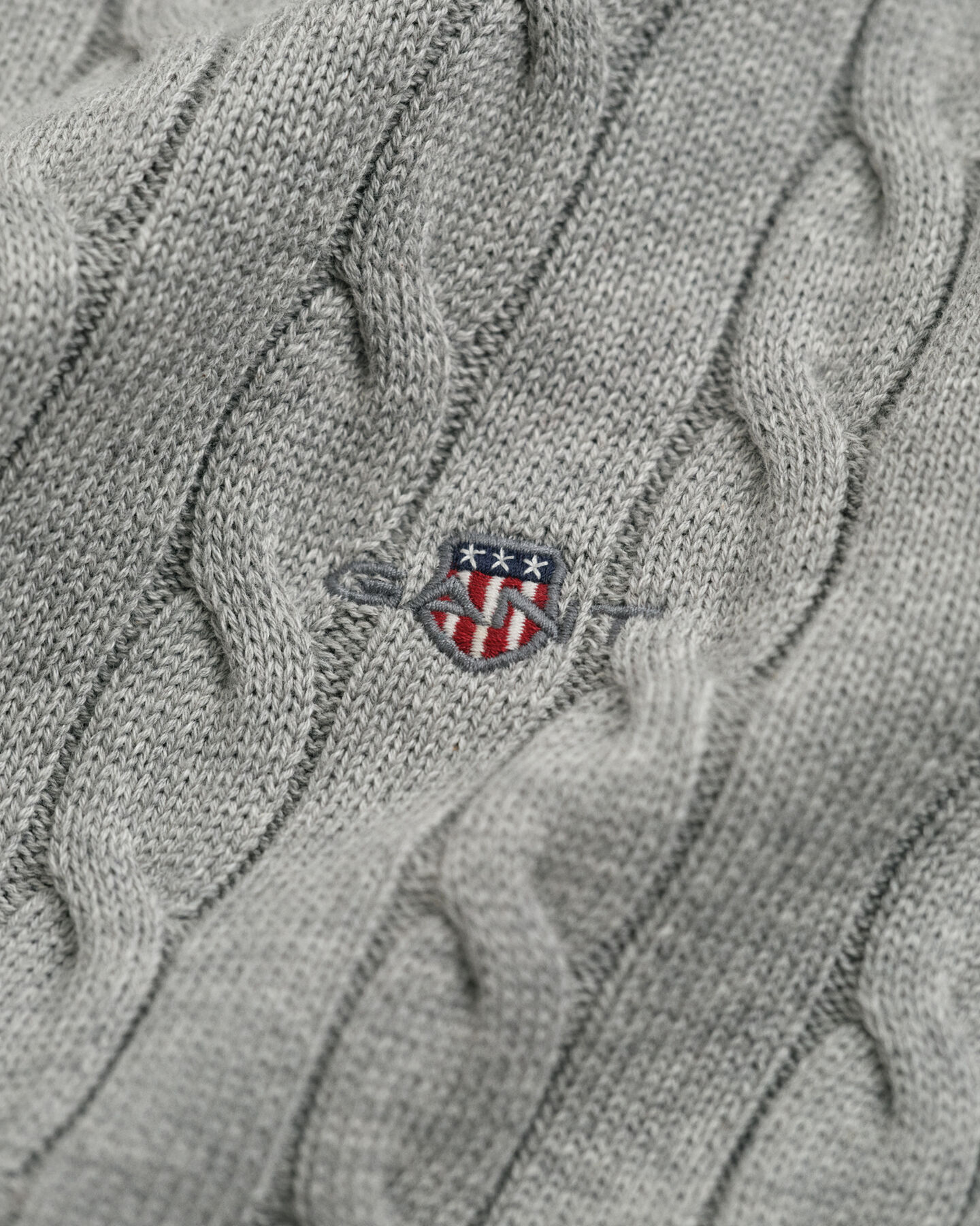 Katoenen kabelcoltrui