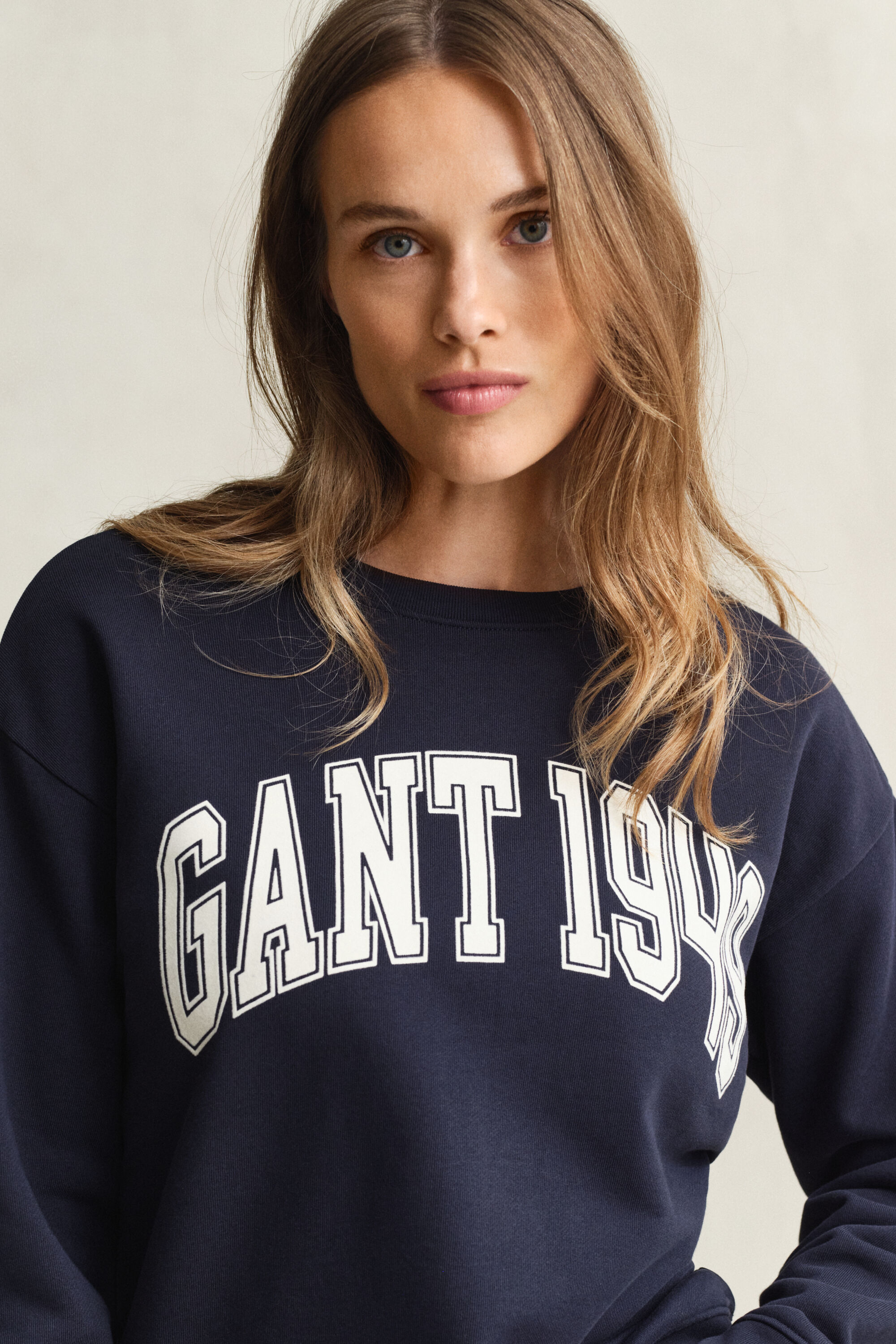 Graphic sweatshirt met ronde hals