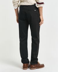 Regular Fit chino van keperstof