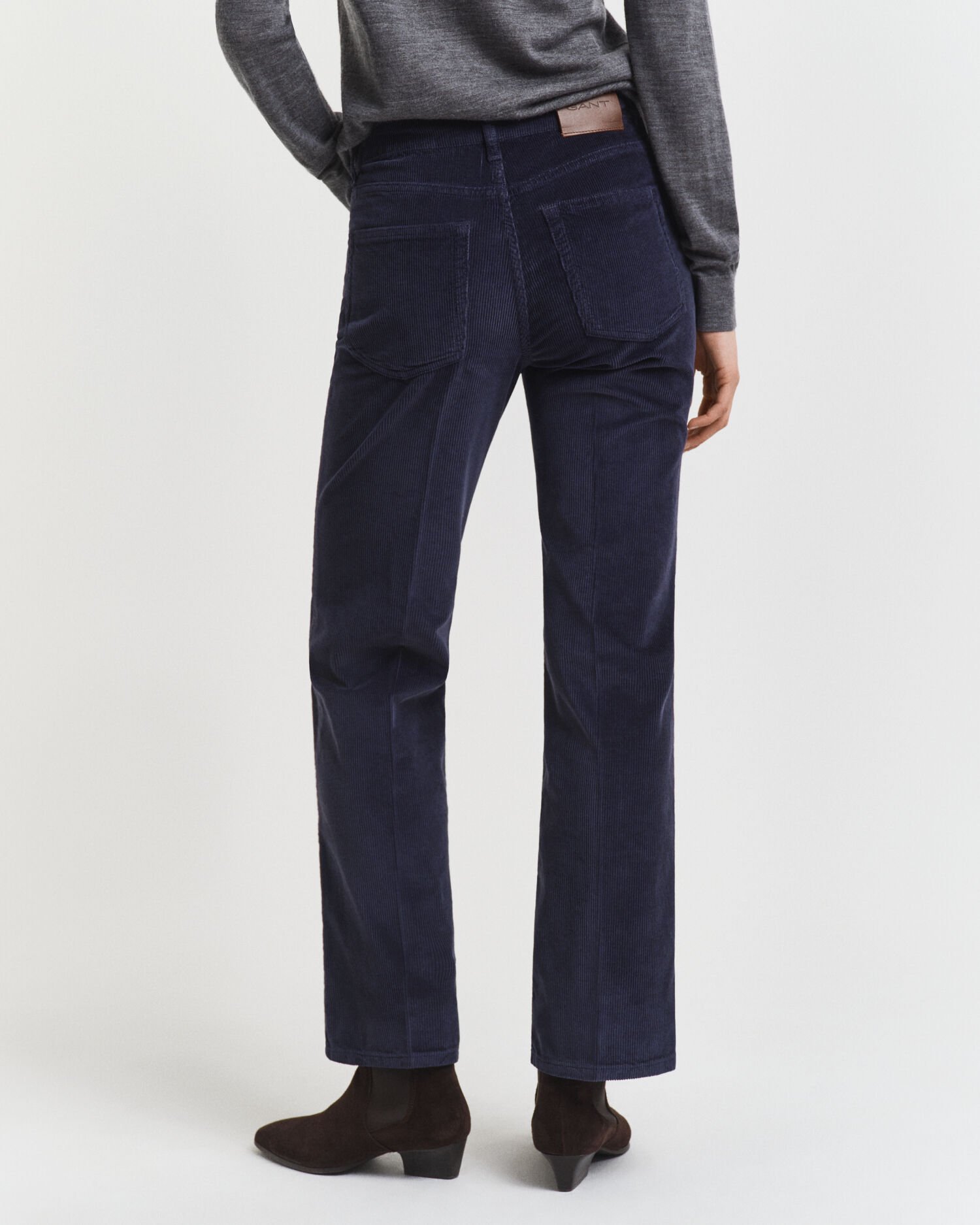 Flared corduroy jeans