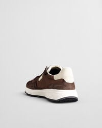 Beywin sneakers van suède en nylon