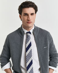 Ritsvest van katoenpiqué