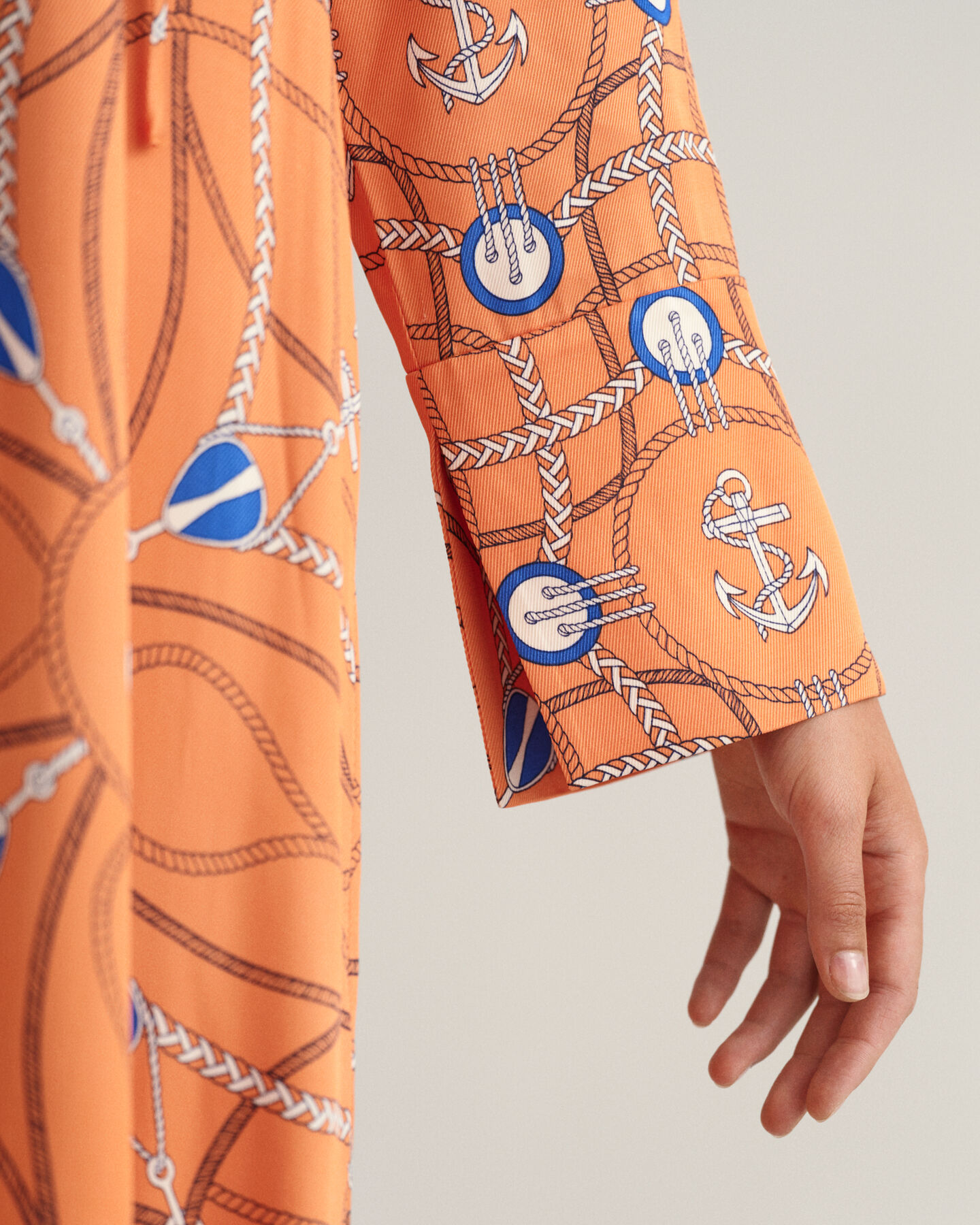 Jurk met Sailing-print