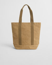 Draagtas van verwassen canvas