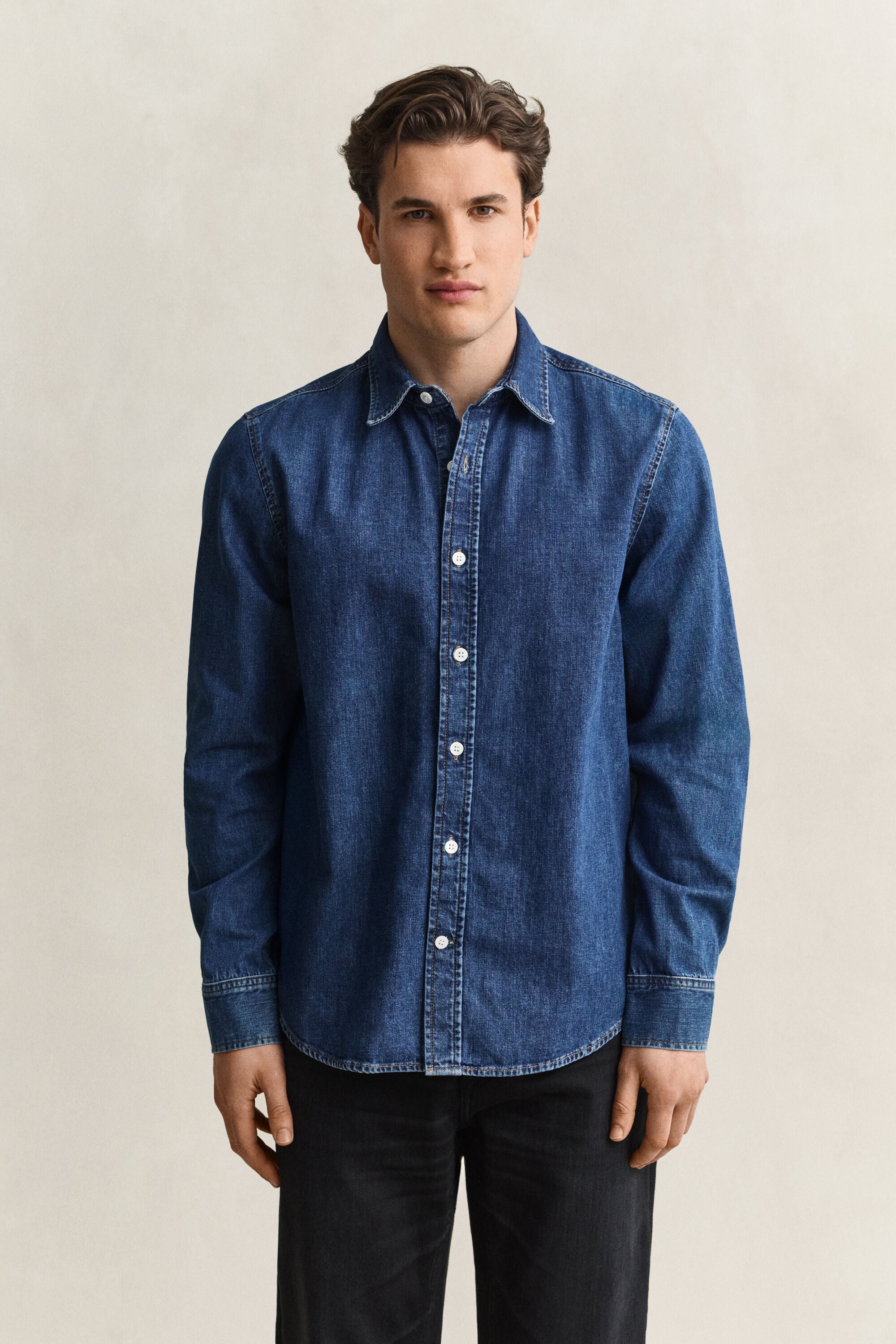 Denim overhemd