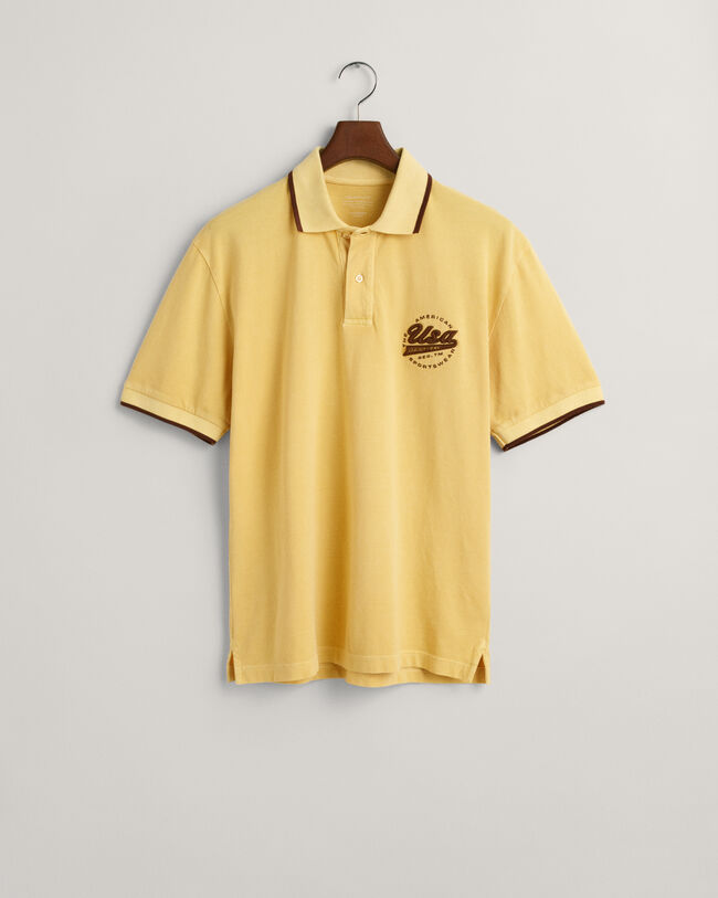 GANT USA piqu&eacute; poloshirt
