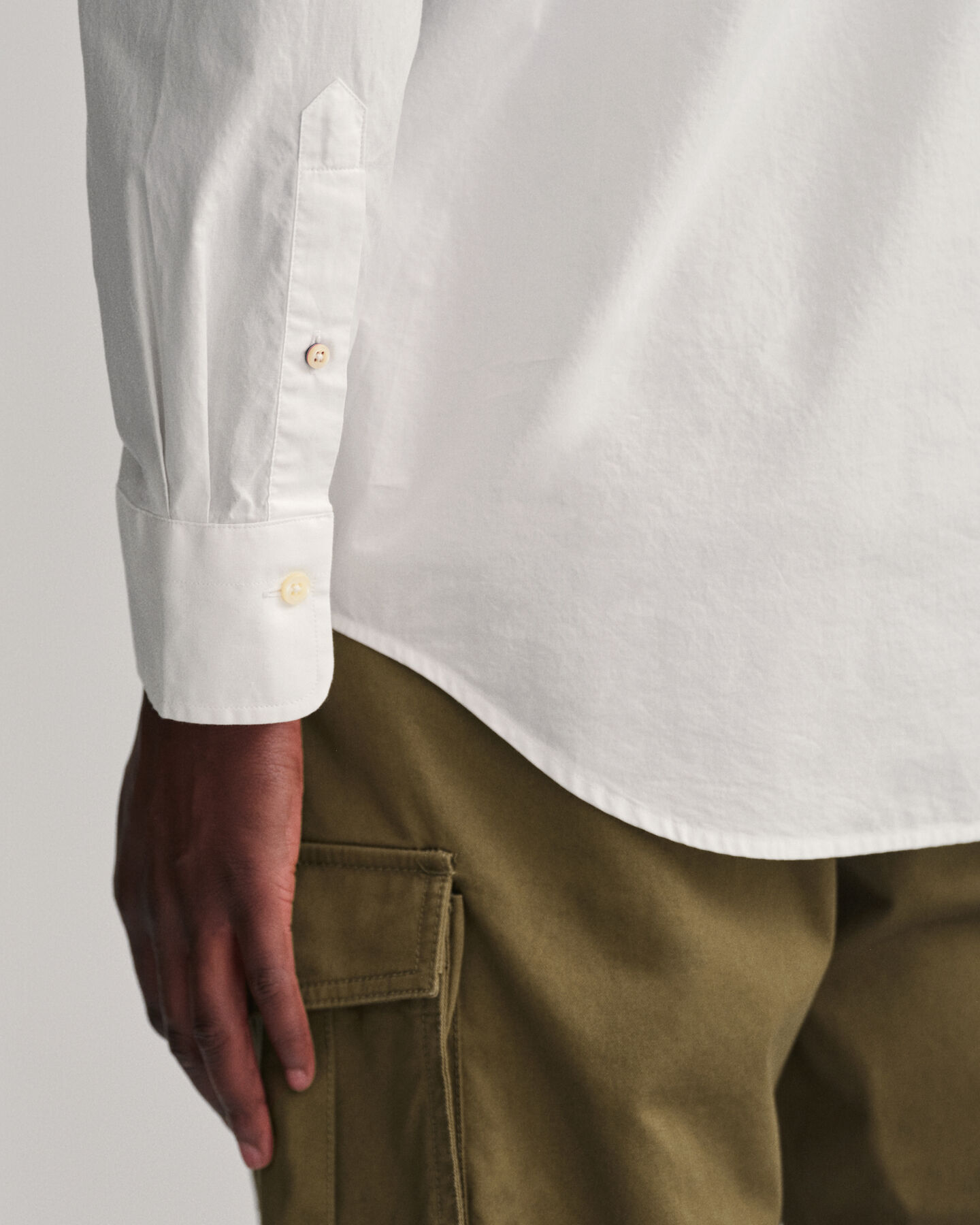 Regular Fit overhemd van poplin